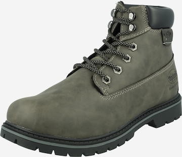 Boots stringati di Dockers by Gerli in grigio: frontale