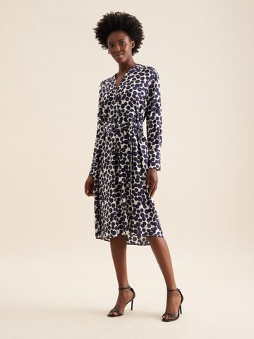 Robe 'Schwarze Rose' SEIDENSTICKER en bleu