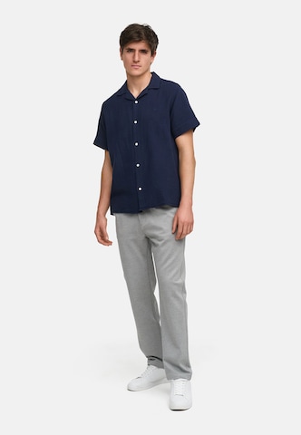 Kronstadt Regular fit Button Up Shirt 'Avery' in Blue