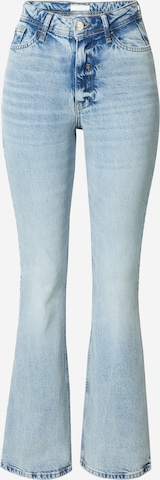 River Island Flared Jeans in Blauw: voorkant