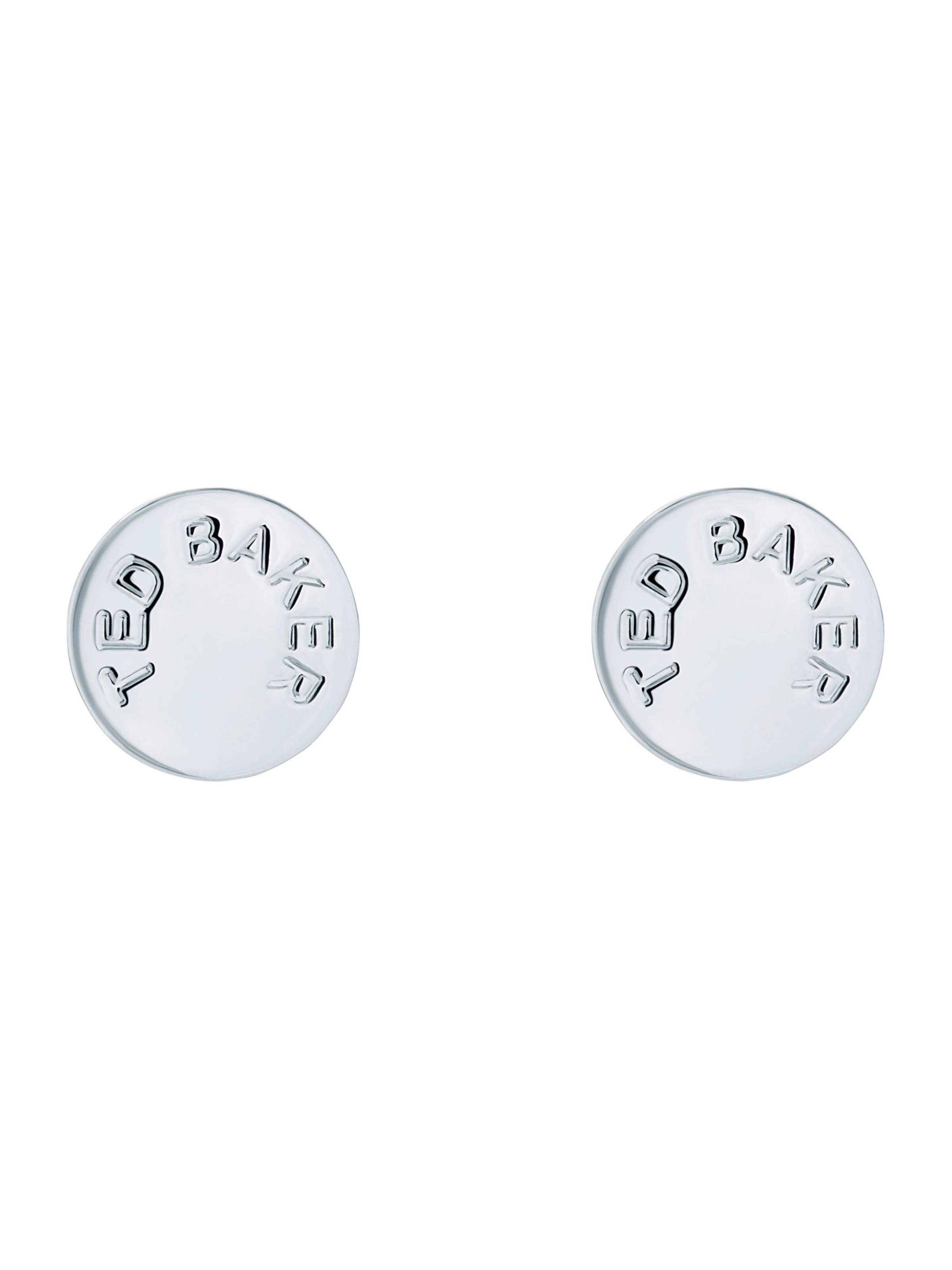 Ted Baker - Pendientes 'SEESAY' en plata: frente