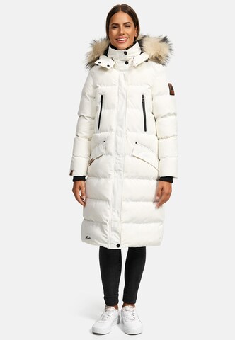 Manteau d’hiver 'Schneesternchen' MARIKOO en blanc