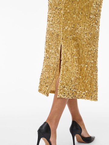 VILA Skirt 'VIBelieve' in Gold