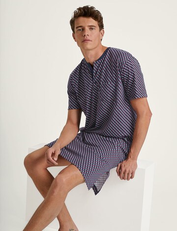 CALIDA Pajamas long in Blue