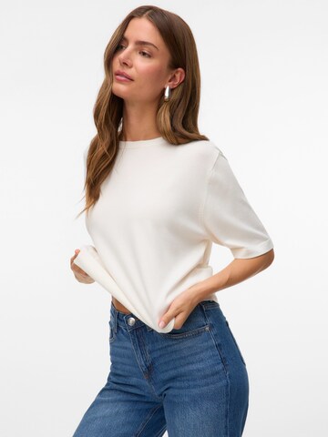 VERO MODA Pullover 'VMSILJE' in Beige