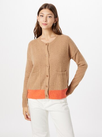 LIEBLINGSSTÜCK Gebreid vest 'Kalli' in Beige: voorkant