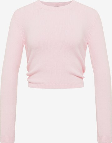 Pull-over myMo at night en rose : devant