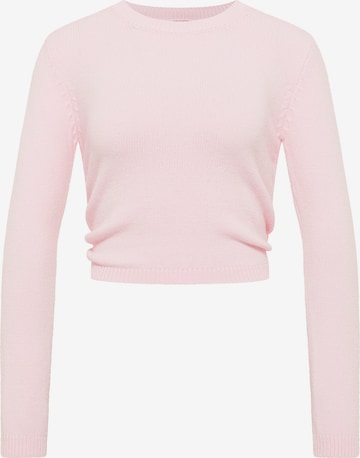 Pull-over myMo at night en rose : devant