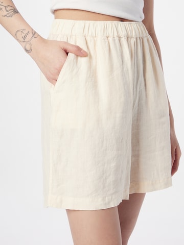 MOS MOSH Wide Leg Shorts in Beige