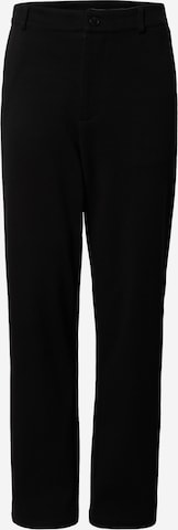 DAN FOX APPAREL Regular Broek 'Roman' in Zwart: voorkant