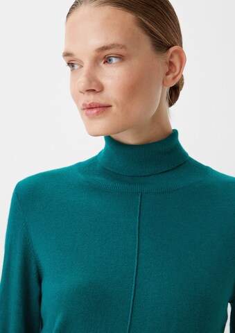 Pullover di comma casual identity in verde