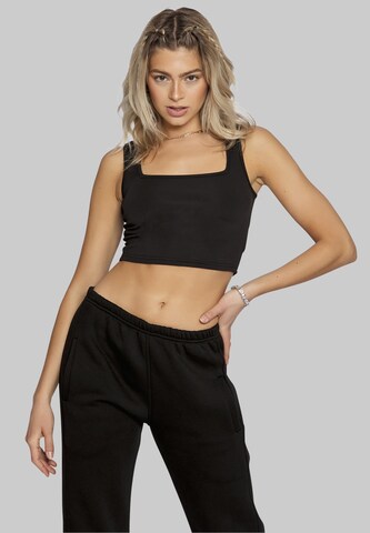FRESHLIONS Top 'Lujita' in Black: front