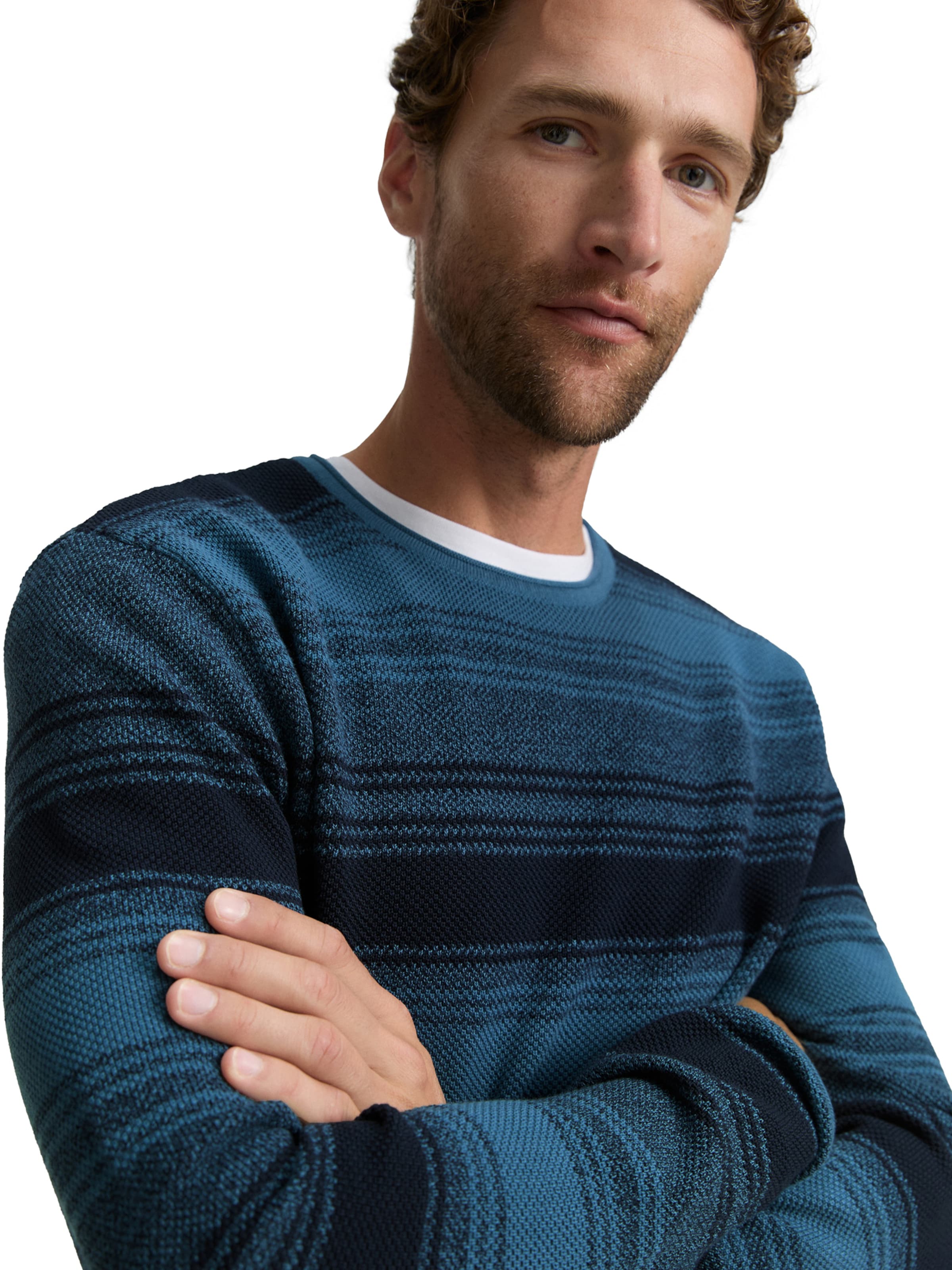 TOM TAILOR Sweater in Blue