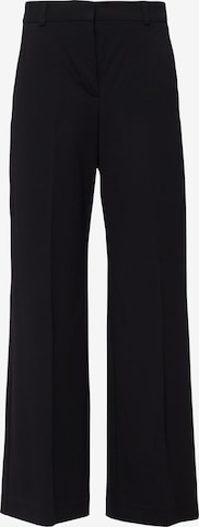 COMMA Wide Leg Hose in Schwarz: Vorderseite