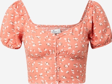 HOLLISTER - Blusa en rosa: frente