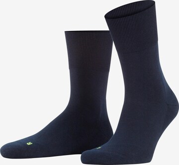 FALKE Socken 'Run' in Blau: Vorderseite