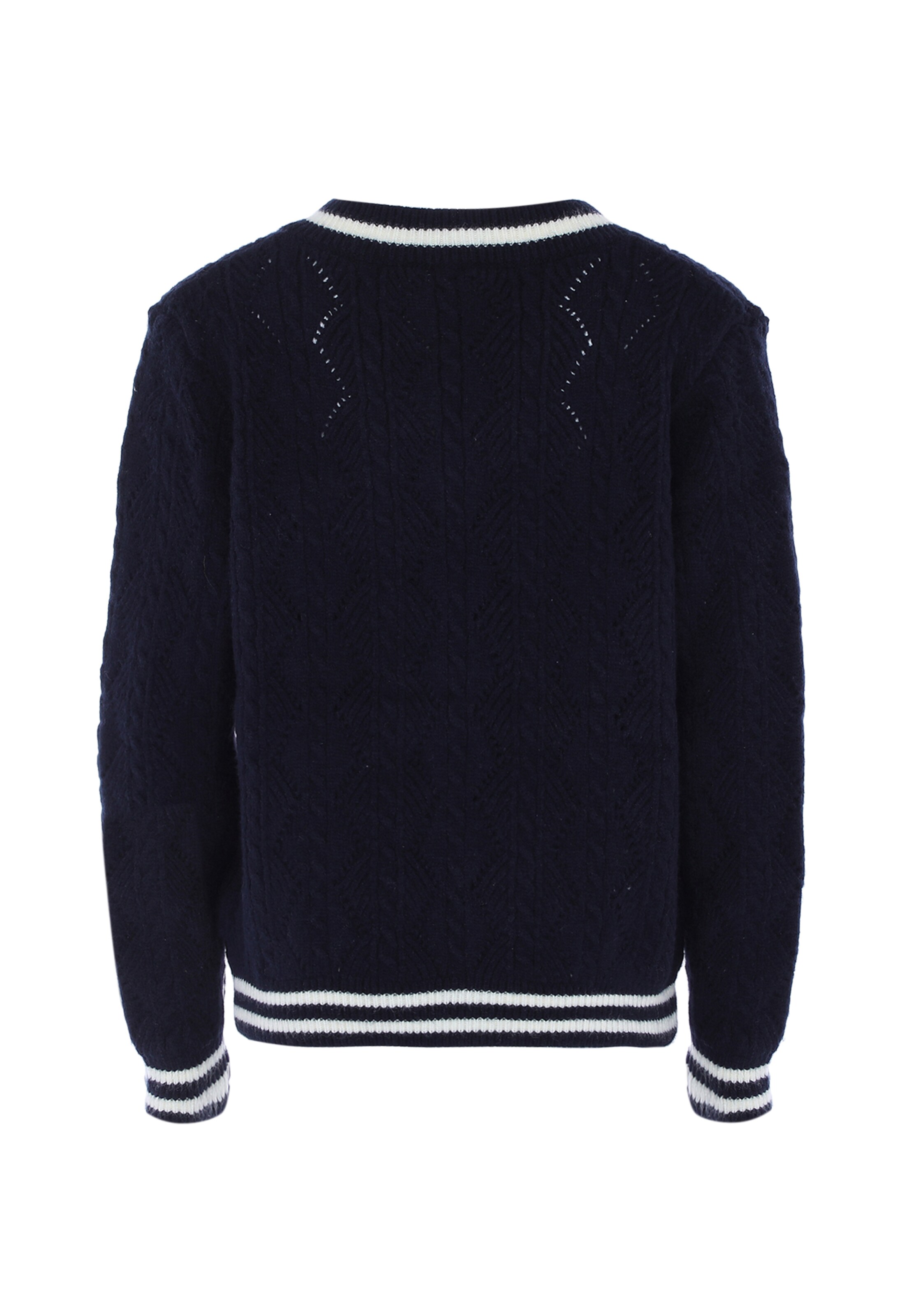 BLONDA Pulover | modra barva