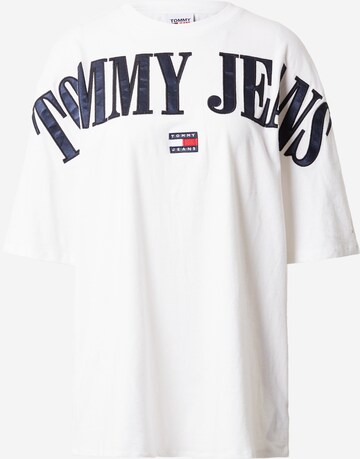 Tommy Jeans Tričko – bílá: přední strana