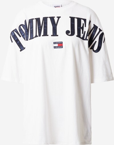 Tommy Jeans T-Krekls, krāsa - tumši zils / sarkans / balts, Preces skats