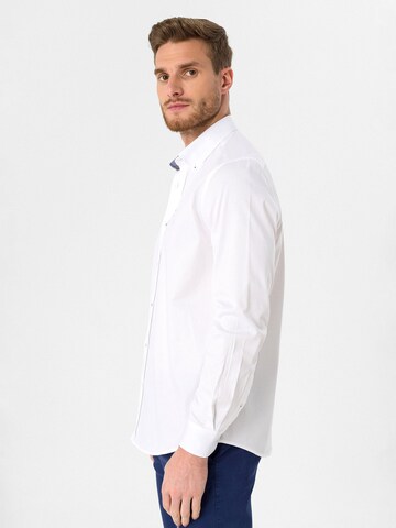 Dandalo Regular fit Button Up Shirt in White
