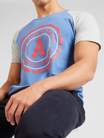 AÉROPOSTALE Shirt in Blue