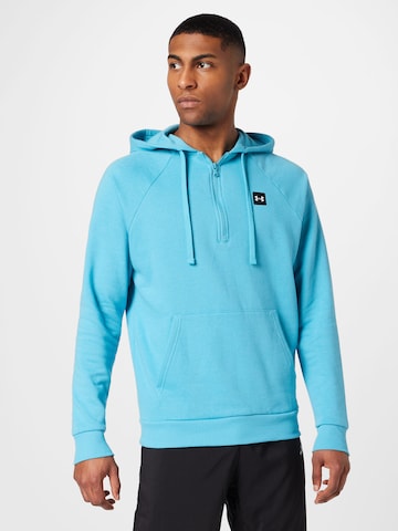 Felpa sportiva di UNDER ARMOUR in blu: frontale