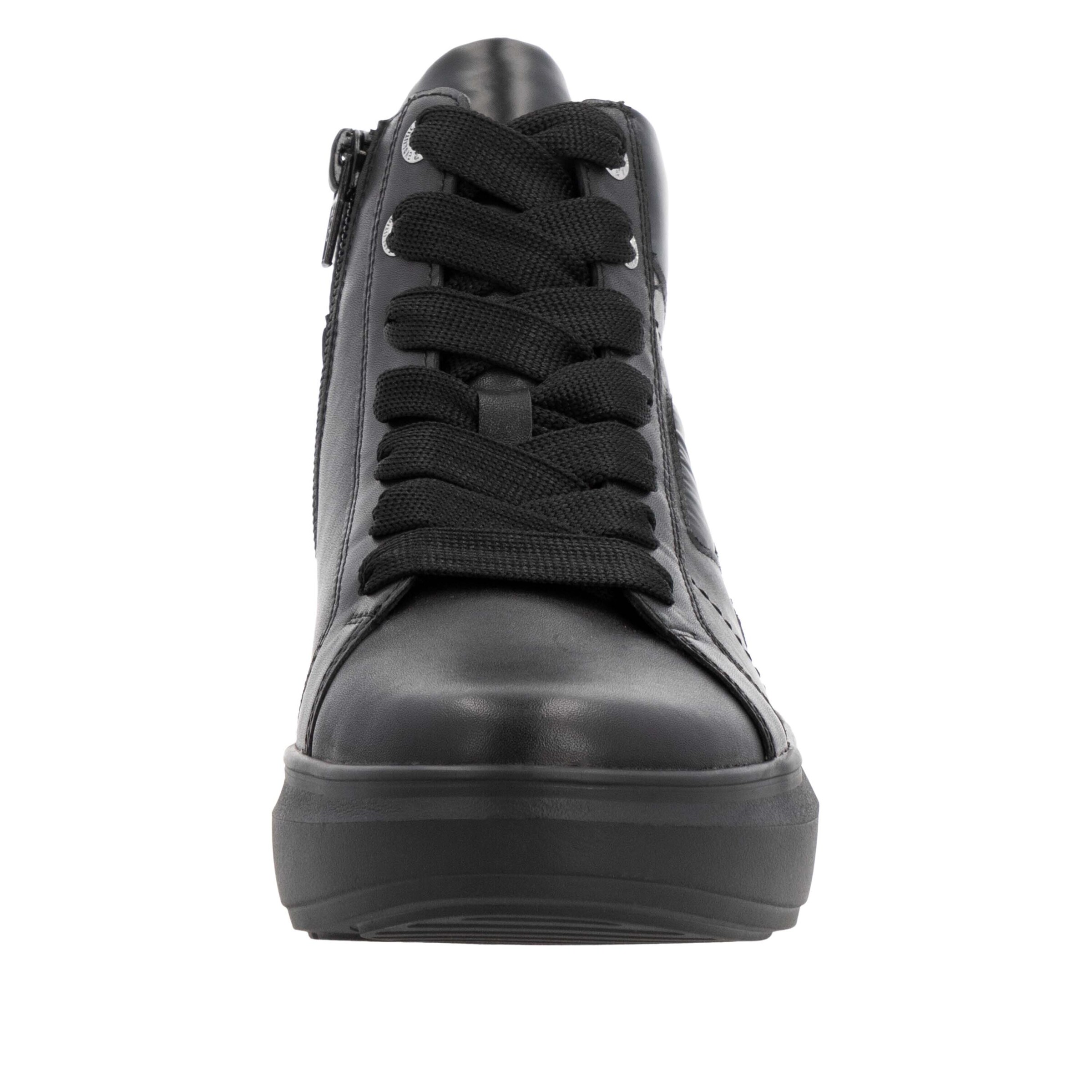 Baskets hautes ' W1270 ' Rieker Sport en noir