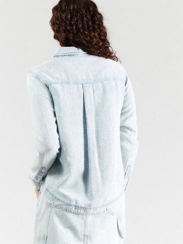 BOSS Bluse 'C_Birama' in Blau