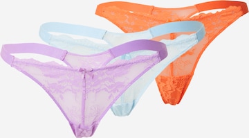 Boux Avenue - Tanga em azul: frente