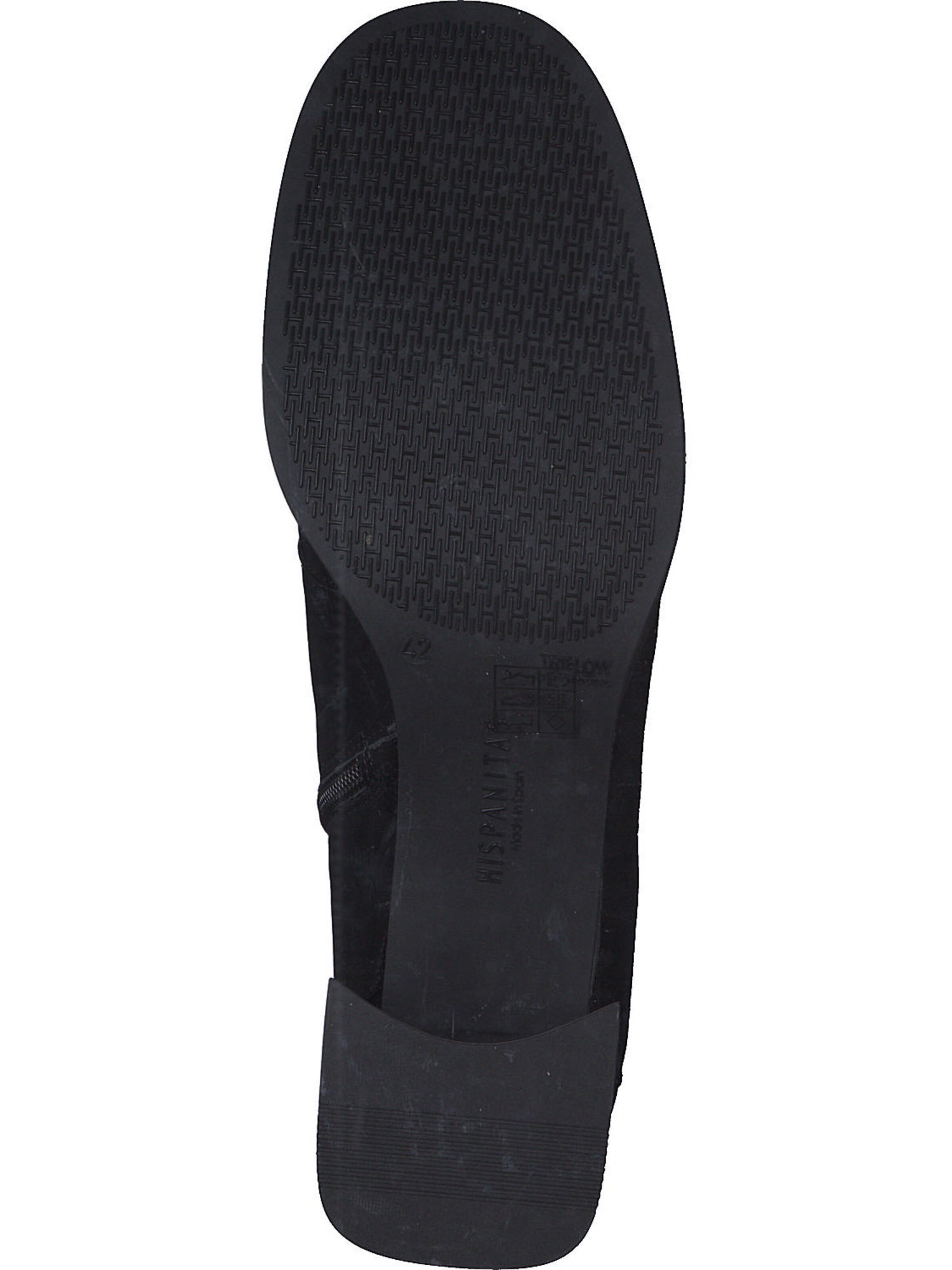 Hispanitas Enkellaarsjes 'Milan-I24' in Zwart