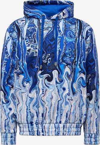 Carlo Colucci Sweatshirt in Blau: predná strana