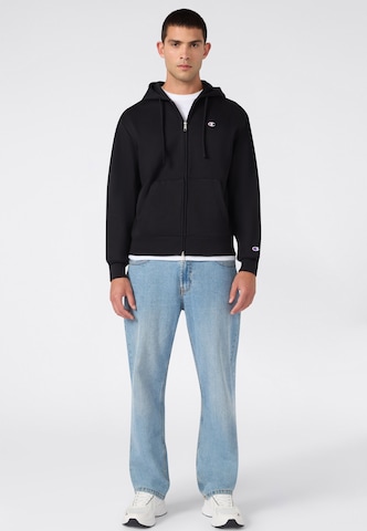 Champion Кофта на молнии в Черный