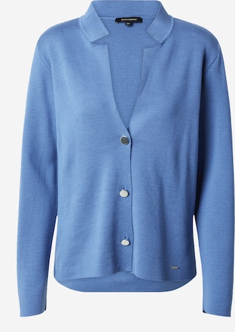 MORE & MORE Knit Cardigan 'MILANO' in Blue: front