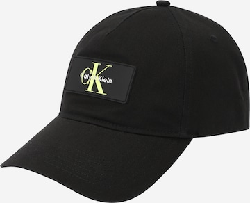 Șapcă de la Calvin Klein pe negru: față