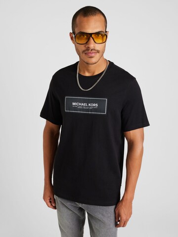 Michael Kors - Camiseta en negro: frente