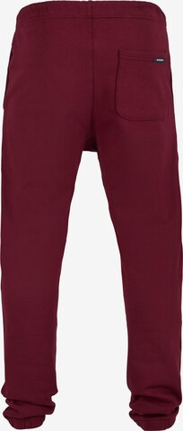 Effilé Pantalon 'Essential' 9N1M SENSE en rouge