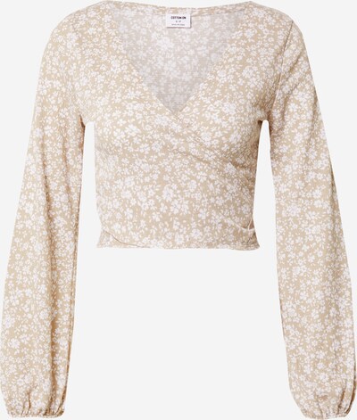 Cotton On Bluza 'JUDE' u cappuccino / bijela, Pregled proizvoda