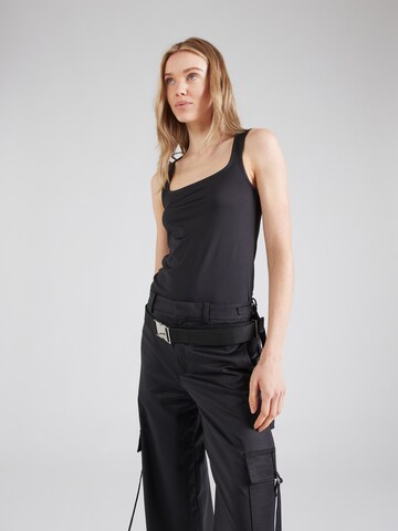 WEEKDAY Top 'Antonia' in Black: front