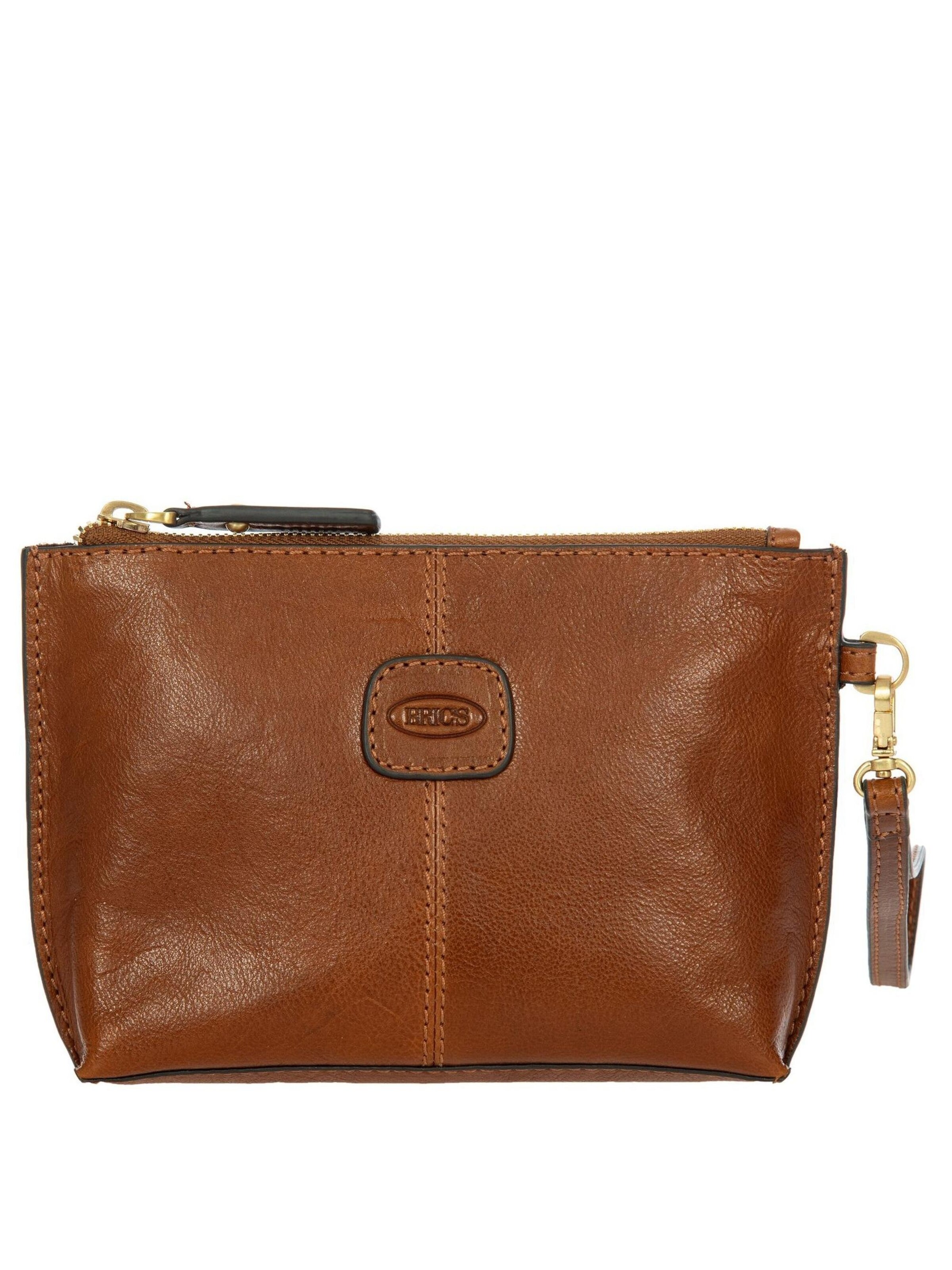 Bric's Clutch 'Volterra'‌‌‌‌‌‌‌ in Braun: Vorderseite