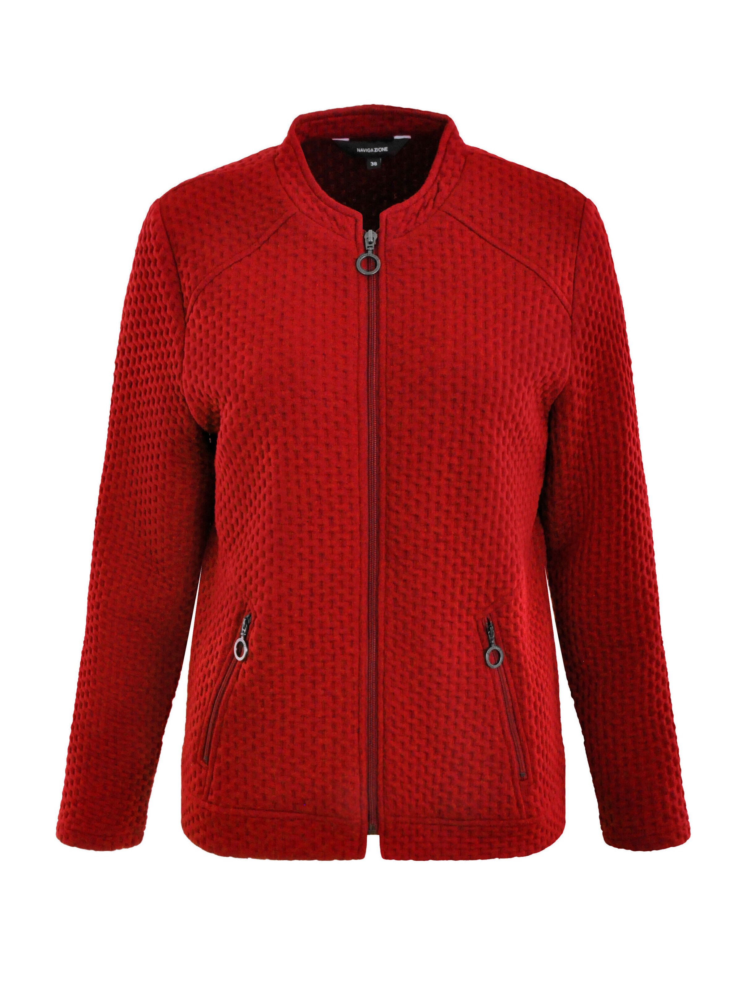 Veste de survêtement Navigazione en rouge : devant