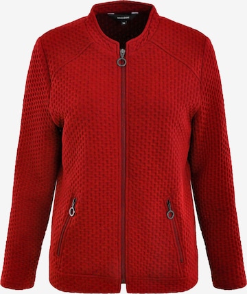 Navigazione Sweatjacke in Rot: Vorderseite