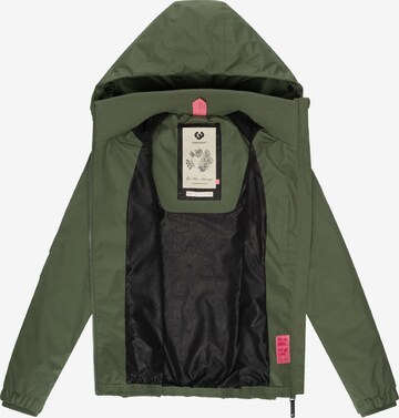 Ragwear Weatherproof jacket 'Dizzie' in Green