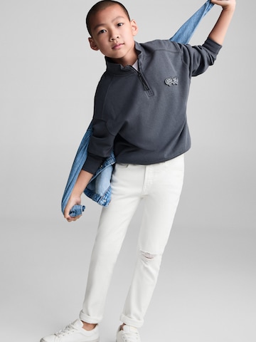MANGO KIDS Slim fit Jeans in White: front