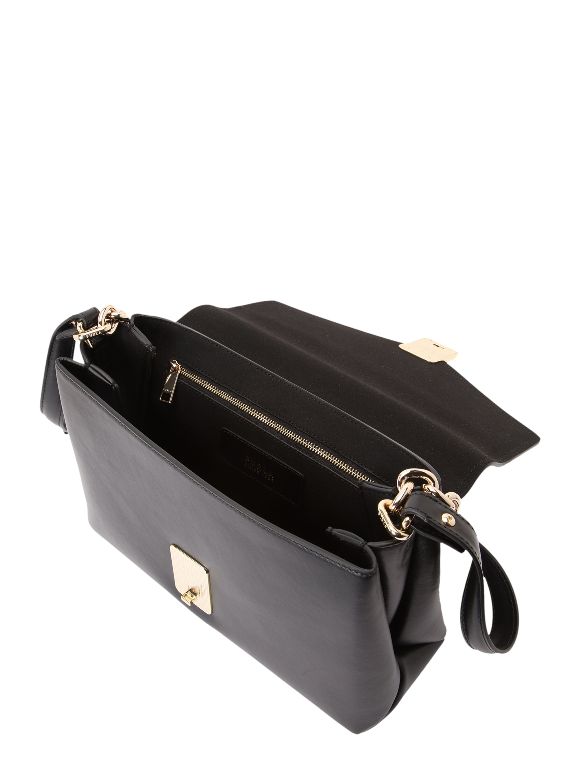 Borsa a spalla 'Meridiana' di FURLA in nero