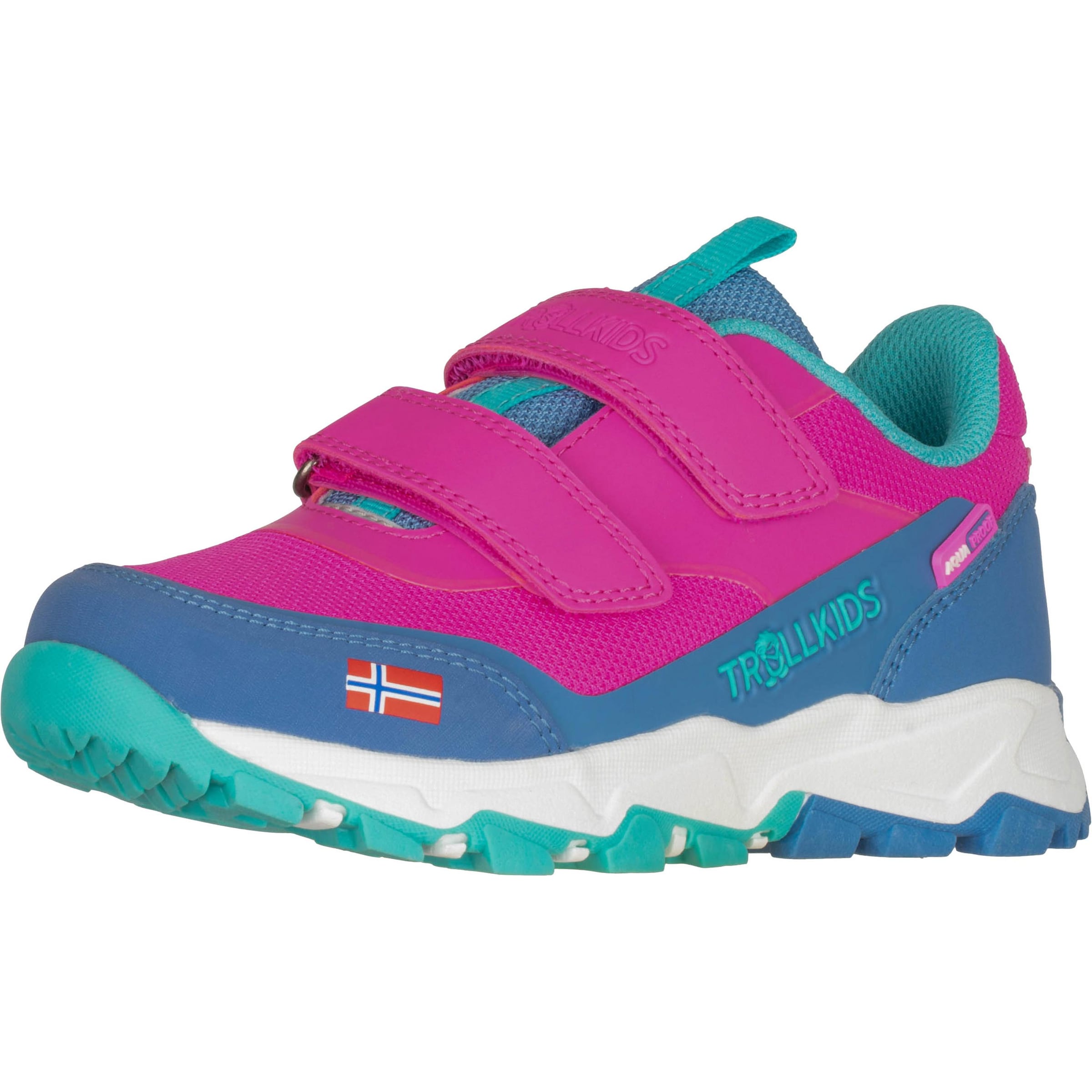 TROLLKIDS Flats 'Preikestolen' in Blue: front