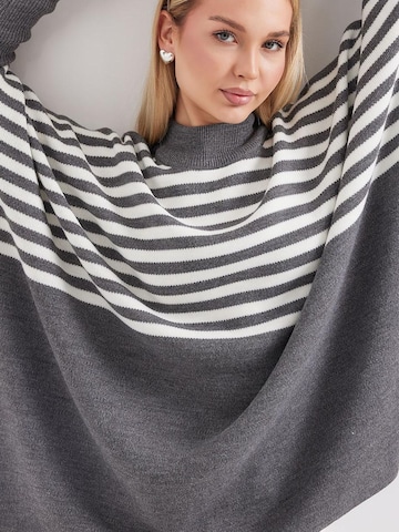 Bigdart Sweater 'Pullover' in Grey: front