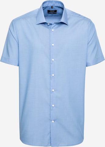 SEIDENSTICKER - Camisa 'Tailored ' en azul: frente