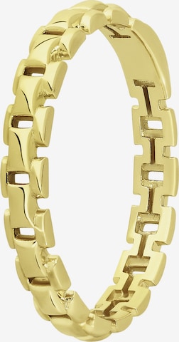 Lucardi Ring in Goud: voorkant