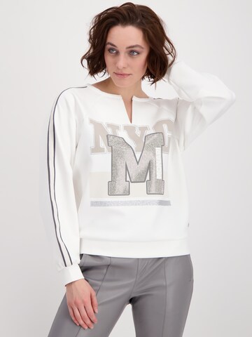 monari Sweatshirt in Weiß: predná strana