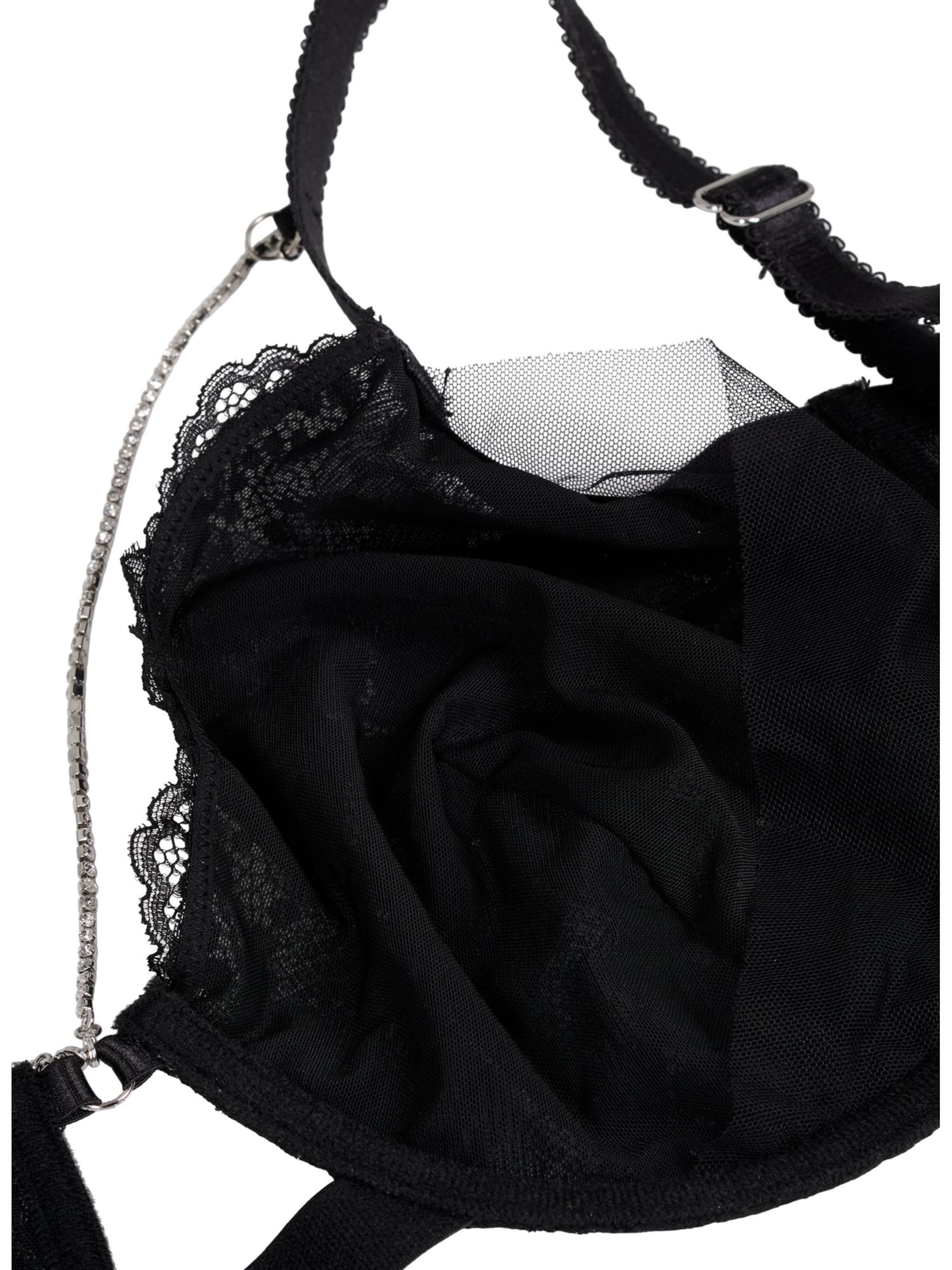 Soutien-gorge 'Litta' Devoted by Zizzi en noir